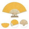 Unique Bargains Halloween Christmas Portable DIY 7-Inch Blank Folding Fan 1 Pc - 3 of 4