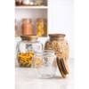 Kilner Universal Glass Storage Jar with Wooden Lid and Silicone Seal - 3 of 4