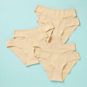 Yellowberry Everyday American Cotton Underwear 6PK - 1 of 4