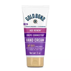 Gold Bond Age Renew Crepe Corrector Hand Cream - 3oz
