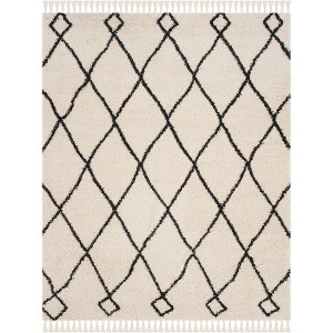 Moroccan Fringe Shag MFG241 Power Loomed Indoor Rugs - Safavieh - 1 of 4