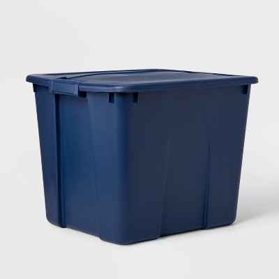 20gal Latching Tote Navy - Room Essentials™