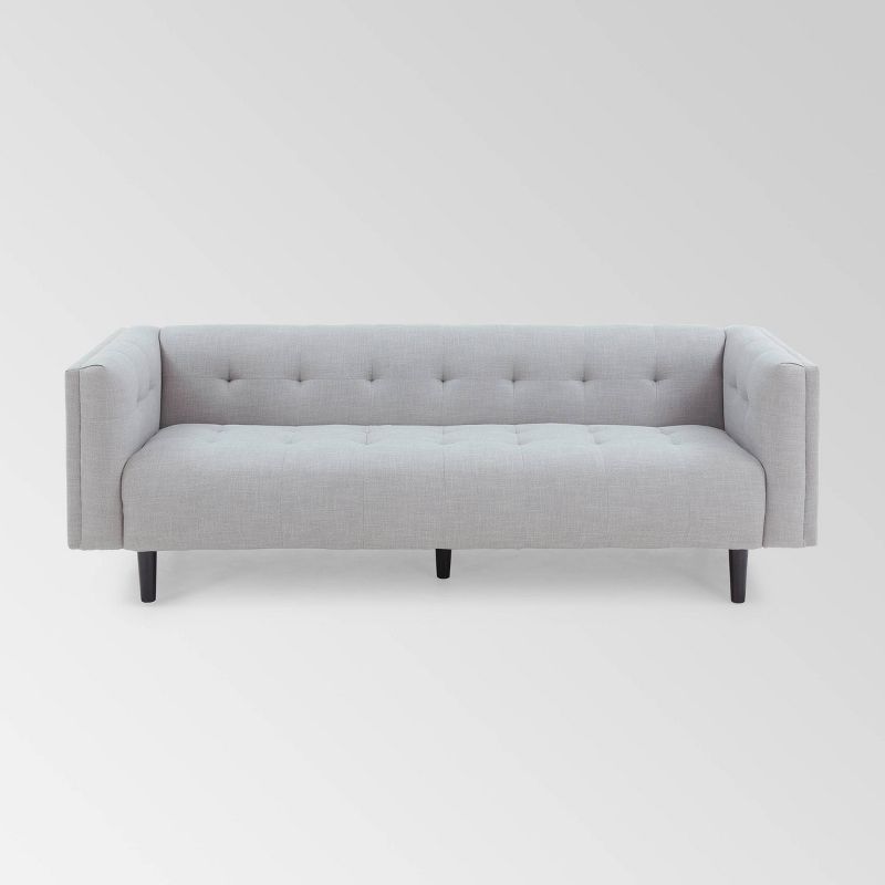 Ludwig Mid Century Modern Upholstered Tufted Sofa - Christopher Knight Home, 1 of 8