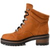 Journee Collection Womens Nyia Lace Up Stacked Heel Booties - 2 of 4
