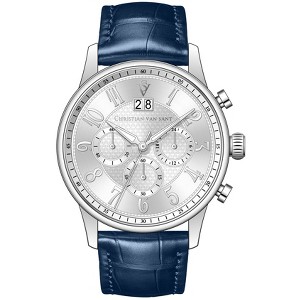 Christian Van Sant Men's Heritage Silver Dial Watch - CV3942 - 1 of 1