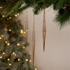 Melrose Gold and Silver Ombre Drop Ornament (Set of 6) - 3 of 3
