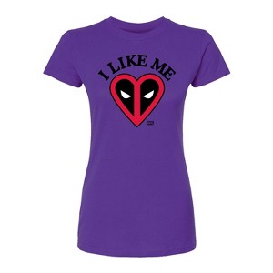 Women's - Marvel - Deadpool I Like Me Fitted Graphic T-Shirt - 1 of 1