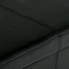 Avalon - Storage Ottoman Bench - Midnight Black - 4 of 4
