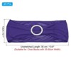 Unique Bargains Polyester Wedding Decoration Stretch Chair Sashes Bows 25 Pcs - 2 of 4