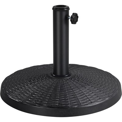 Yaheetech 18inch Outdoor Patio Heavy Duty Market Umbrella Base : Target