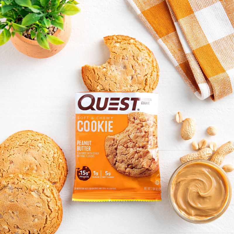 Quest Nutrition Protein Cookie - Peanut Butter , 5 of 11