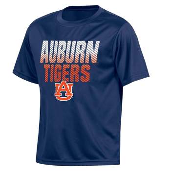 NCAA Auburn Tigers Boys' Poly Short Sleeve T-Shirt