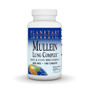 Mullein Lung Complex by Planetary Herbals  -  180 Tablet - 1 of 3