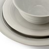 Gibson 32 Piece Stoneware Dinnerware and Stainless Steel Flatware Combo Set - 4 of 4