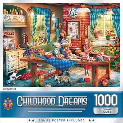 MasterPieces Childhood Dreams - Baking Bread 1000pc Puzzle