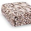 Ultra-Thin Floral Area Rug - Stain Resistant Non-Slip Large Carpet for Living Room, Dining Room Home Office - 4 of 4