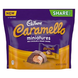 Cadbury Caramellow Milk Chocolate Creamy Caramel Minis8.0oz - 1 of 1