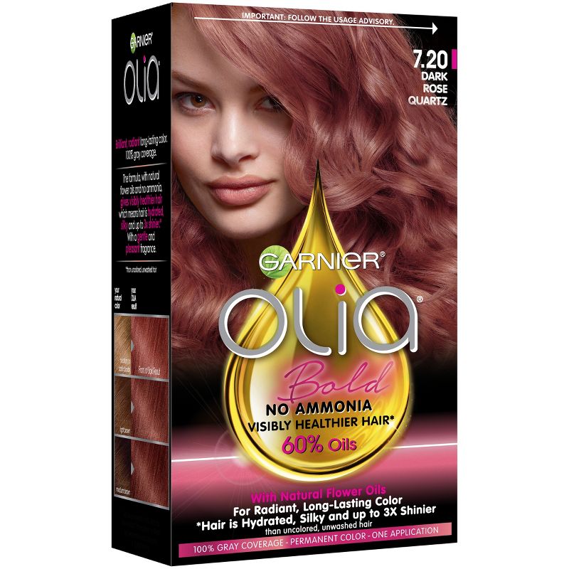 Garnier Olia Oil Powered Ammonia Free Permanent Hair Color, 3 of 7