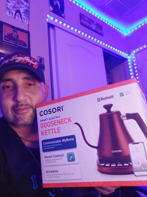 COSORI Electric Gooseneck Kettle Smart Bluetooth w Variable