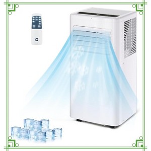 Jojoka 10000 BTU 3-in-1 Portable Air Conditioner with Remote, Cools Rooms up to 350 sq ft,Dehumidifier & Fan Modes,Sleep Mode,Window Kit Includ - 1 of 4