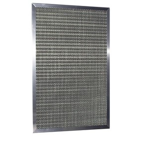LifeSupplyUSA Aluminum Electrostatic Air Filter Replacement Washable Air PurifierA/C Filter for Central HVAC MERV 8 Long-Lasting - 1 of 4