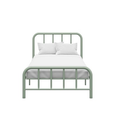 RealRooms Marva Metal Bed Frame with Headboard