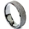 Pompeii3 Mens 10K Black Gold Textured Wedding Band - 2 of 4