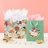 Wedding 'Happily Ever After' Large Gift Bag - Spritz™: Botanical Floral, Bridal Shower, FSC Certified, 12.75" - image 2 of 3