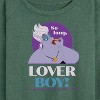 Women's - Disney Princess - Ursula So Long Lover Boy Lightweight French Terry Wide Neck Long Sleeve Shirt - 2 of 4