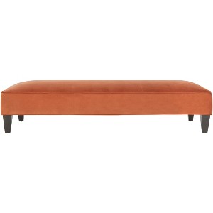Harlow Lounging Bench - MCR4669 - Pumpkin - Safavieh - 1 of 4