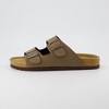 CUSHIONAIRE Men's Lane Cork Footbed Sandal with +Comfort,  Arch Support, Adjustable Straps, Casual Summer Footwear - 2 of 4