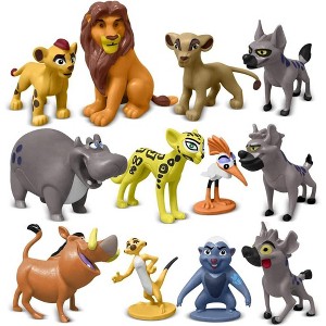 TEMI 12-Piece Mini Animal Action Figures Set, Collectible Toy Animals for Cake Decor and Display - 1 of 4