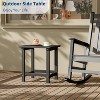 Square HDPE Outdoor Side Table - Durable Adirondack Patio End Table for Beach, Porch - Weather Resistant & Easy to Assemble - 2 of 4