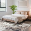 Washable Area Rugs, Large Modern Abstract Living Room Rug Soft Anti-Skid Thin Carpet Indoor Floor Carpets for Bedroom Dining Nursery Home Office - 4 of 4