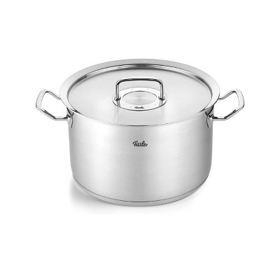 Fissler Original-Profi Collection Stainless Steel Stock Pot with Lid - 2.3 Quarts