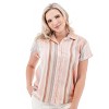 Old Ranch Brands Women's Aviana  Organic Camp Shirt - 4 of 4