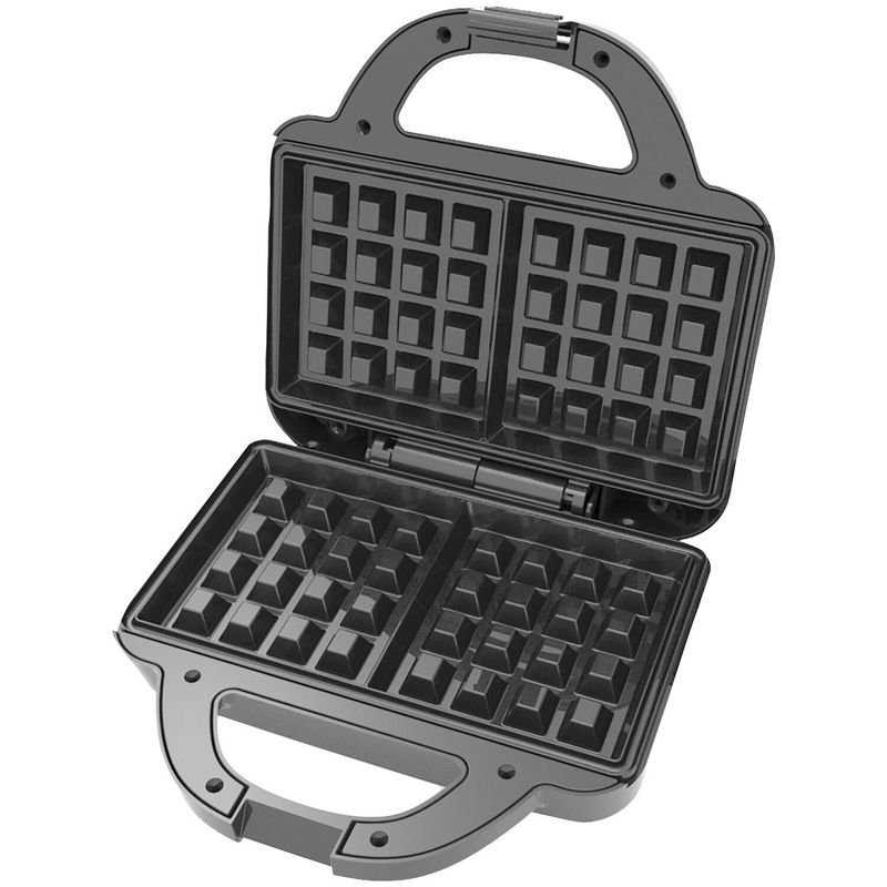 Brentwood Couture Purse Non-Stick Dual Waffle Maker with Indicator Lights, 3 of 5