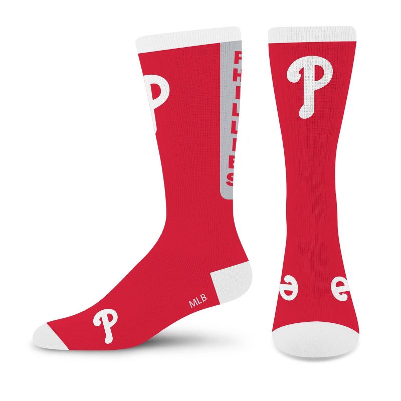 MLB Philadelphia Phillies Large Crew Socks, 1 of 4