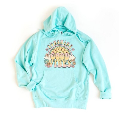 Simply Sage Market Women's Graphic Hoodie Good Vibes Summer
