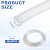 Unique Bargains Clear Hose, Lightweight Plastic Tube - 2 of 4