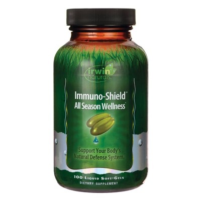 Irwin Naturals Immuno-Shield 100 Softgels.