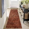 Modern Geometric Washable Rug – Low Pile, Non-Slip, Soft Stain-Resistant Carpet for Bedroom, Living Room, Dining - 3 of 4