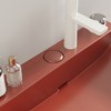 NicBex Bathroom Vanity with Basin,Bathroom Sink Vanity with Open Metal Leg and Shelves,24 inch Bathroom Sink Cabinet for Bathroom - 4 of 4