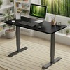 KTMBDW Height Adjustable Electric Standing Desk, Sit Stand up Desk, Gaming Desk, Memory Computer Home Office Desk for Living Room and Bedroom - 3 of 4