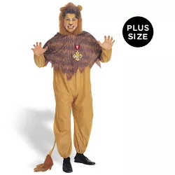 Rubies Men's Plus Size Cowardly Lion Costume