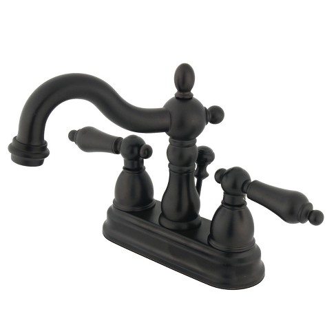 Kingston Brass KS143_PX Heritage Two-Handle Bathroom Faucet with