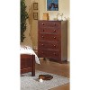 NicBex Vintage Tall Dresser,Farmhouse Dressers with Metal Pulls,Chest of 5 Drawers for Bedroom,Living Room,Dining Room,Hallway - 3 of 4