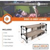 Disc-O-Bed Youth Double Cot Kid-O-Bunk, Modular for Bunk Beds, Dual Cots, or Bench with 2 Carry Bags - 2 of 4