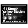 19" x 13" Yankee Stadium Cities and Skylines Framed Wall Art Black - Hatcher and Ethan - 3 of 4