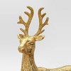 12" Christmas Foil Deer with Glittered Antler - Wondershop™ - 3 of 3